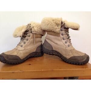 Ugg 1909 Waterproof Sheep Fleece Shearling Adirondack Hiking Duck Boots 6 37